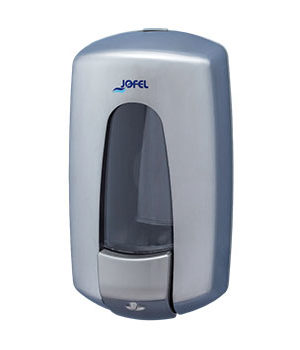 Saboneteira Aço e Inox Aitana 900ml Acetinado