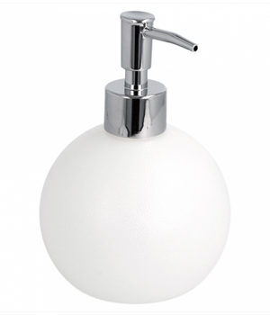 Saboneteira Plástica 500ml 10x16cm Branca