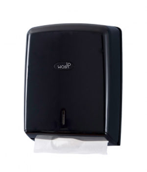 Dispensador Toalhas Mao Zig-Zag Preto