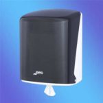 Dispensador Toalhas Rolo Extracao Central Fumado