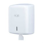 Dispensador Toalhas Rolo Extração Central Branco