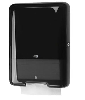 Dispensador Toalhas Mao Zig-Zag TORK H3 Preto - 1un