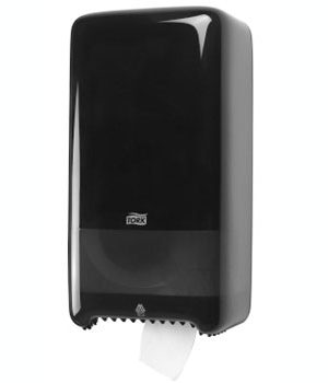 Dispensador Duplo Papel Higienico TORK T6 Cor Preto