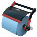 Dispensador TORK W1 Cavalete de Parede Verme / Cinza