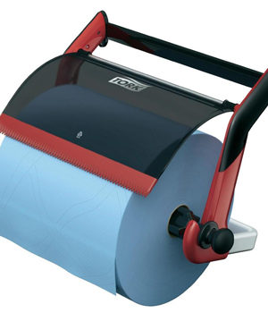 Dispensador TORK W1 Cavalete de Parede Verme / Cinza