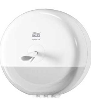 Dispensador Papel Hig. TORK T9 SmartOne Mini Branco