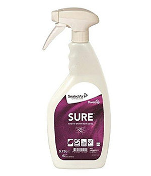Detergente Desinfetante Sure Extratos Plantas 750ml