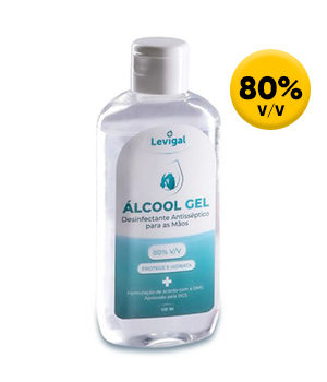 Gel Higienizante Desinfetante Anti-séptico Mãos 10x100ml