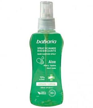 Gel Higienizante Desinfetante Mãos Aloe Vera Spray 2X100ml