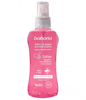 Gel Higienizante Desinfetante Mãos Algodão Spray 2X100 ml
