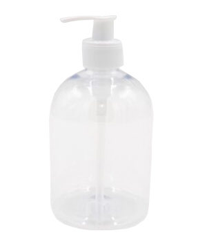 Frasco Vazio Plástico Doseador 6x500ml