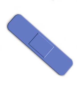 Penso Rápido em Polietileno HACCP - Cor Azul - EE (100un)