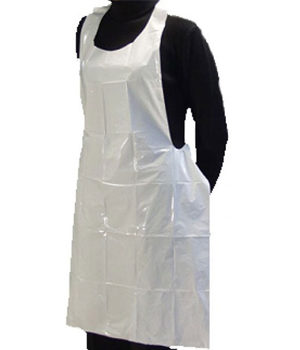 Avental Polietileno 80x125cm Branco 100un