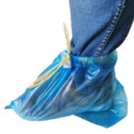 Cobre Sapatos Rolo Azul 50un