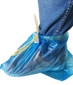 Cobre Sapatos Rolo Azul 50un