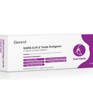 Teste Rápido de Antigénio SARS-CoV-2 GENRUI 10u
