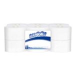 Papel Higiénico (Jumbo) 180mts 2Fls Ø76mm Amoos-12un