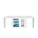 Papel Higiénico (Jumbo) 120mts 2Fls Amoos Pasta 12un