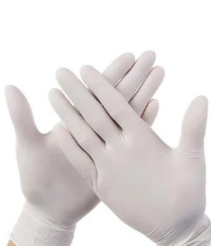 Luvas Látex s / Pó Tamanho (XL) (Pack 100un)