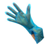 Luvas Polymer s / Pó Azul Tamanho L Pack 200un